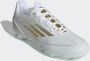 Adidas F50 League Gras Kunstgras Voetbalschoenen (MG) Wit Goud - Thumbnail 1