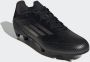 Adidas F50 League IJzeren-Nop Voetbalschoenen (SG) Zwart Grijs Goud - Thumbnail 2