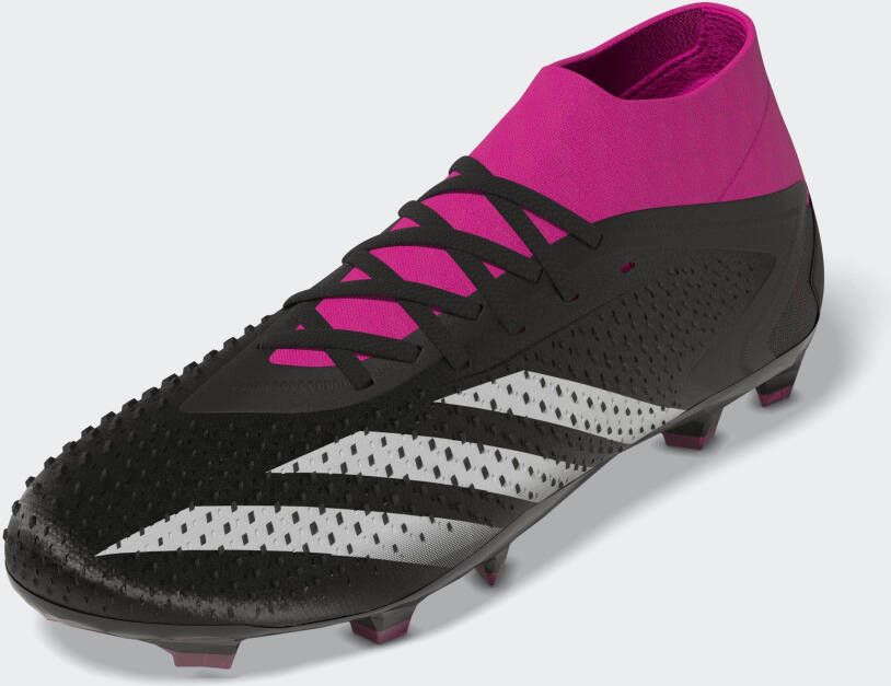 Adidas Predator Accuracy.2 Gras Voetbalschoenen (FG) Zwart Wit Roze