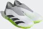 Adidas Performance Predator Accuracy.3 Veterloze Firm Ground Voetbalschoenen Unisex Wit - Thumbnail 4