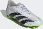 Adidas Performance Predator Accuracy.4 FxG Sr. voetbalschoenen wit zwart geel - Thumbnail 3