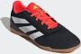 Adidas Perfor ce Predator 24 Indoor Sala Sr. zaalvoetbalschoenen zwart wit rood - Thumbnail 3