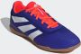 Adidas Perfor ce Predator Club senior zaalvoetbalschoenen kobaltblauw wit oranje - Thumbnail 4