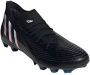 Adidas Predator Edge.3 Multi Ground Voetbalschoenen Core Black Cloud White Vivid Red Dames - Thumbnail 4