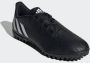 Adidas Performance Predator Edge.4 TF Sr. voetbalschoenen zwart wit - Thumbnail 5