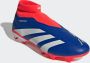 Adidas Predator League Laceless FG Lucid Blue Cloud White Solar Red- Lucid Blue Cloud White Solar Red - Thumbnail 2