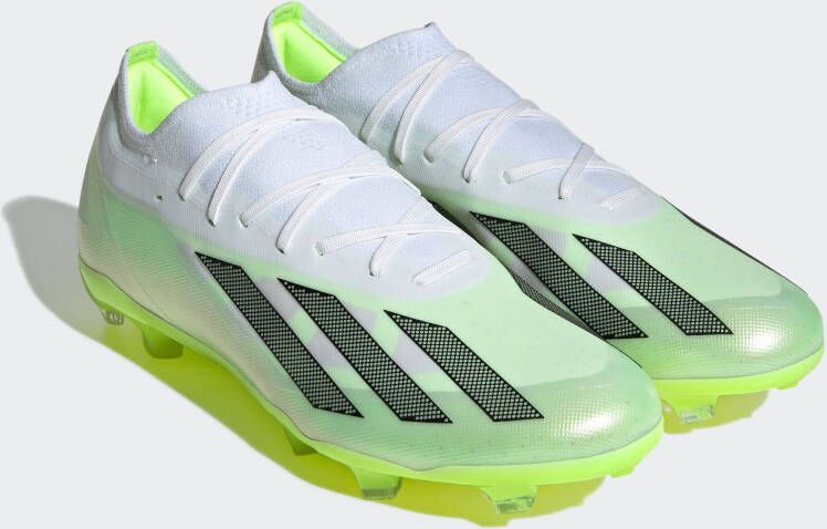 Adidas X Crazyfast.2 Gras Voetbalschoenen (FG) Wit Felgeel Zwart - Foto 3
