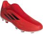 Adidas X Speedflow.3 Veterloze Firm Ground Voetbalschoenen Red Core Black Solar Red Dames - Thumbnail 3