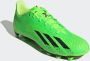 Adidas X Speedportal.4 Gras Kunstgras Voetbalschoenen (FxG) Groen Zwart Geel - Thumbnail 5