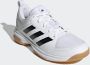 Adidas Performance Ligra 7 zaalsportschoenen wit zwart - Thumbnail 3