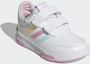 Adidas Sportswear Tensaur sneakers wit lichtblauw lila Jongens Meisjes Imitatieleer 19 - Thumbnail 4