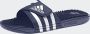 Adidas Adissage Badslippers Dark Blue Cloud White Dark Blue - Thumbnail 4