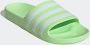 Adidas adilette Slippers en Sandalen Groen Maat: 39 1 3 Mesh Synthetisch Foot Locker - Thumbnail 4