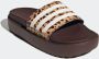 Adidas Sportswear Adilette Platform badslippers bruin beige - Thumbnail 3