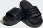 Adidas Sportswear adilette Platform Badslippers Unisex Zwart - Thumbnail 3