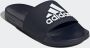 Adidas Adilette Shower Badge of Sport Cloudfoam Sandalen 2 3 blauw - Thumbnail 3