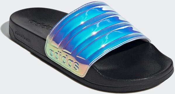 Adidas Adilette Shower Slides Dames Slippers en Sandalen Black Synthetisch 2 3 Foot Locker