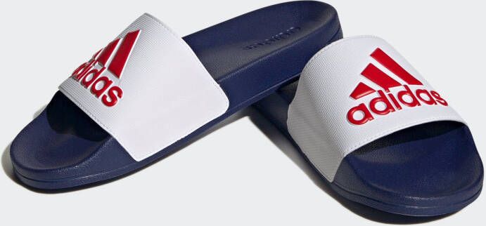 Adidas Adilette Shower Badge of Sport Cloudfoam Sandalen blauw - Foto 3