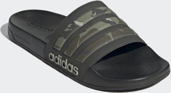 Adidas Sportswear Adilette Shower badslippers bruin donkergroen olijf - Foto 3