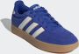 Adidas Barreda heren sneakers blauw wit 1 3 Echt leer Uitneembare zool - Thumbnail 3