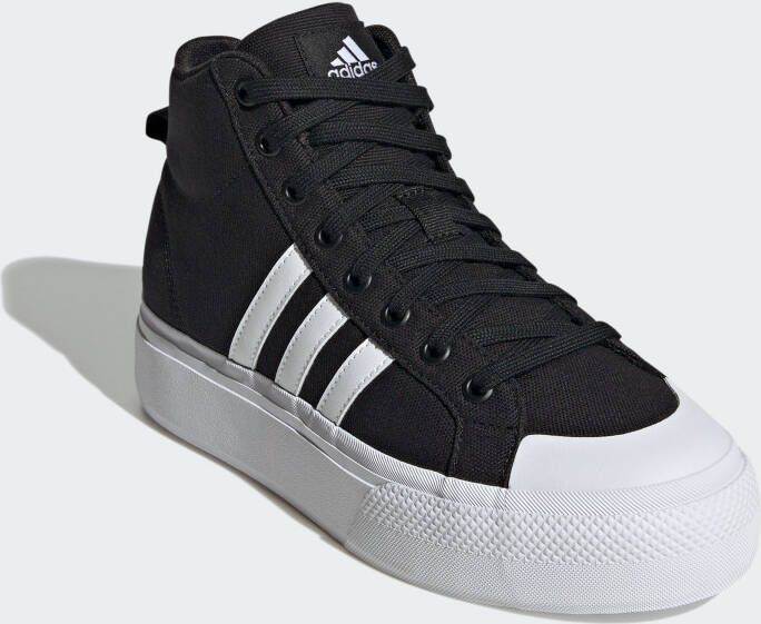 Adidas Sportswear Bravada 2.0 Platform Mid Schoenen Unisex Zwart - Foto 3