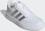 Adidas Breaknet 2.0 dames sneakers wit zilver Uitneembare zool - Thumbnail 3