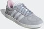 Adidas Breaknet suede dames sneakers grijs wit Echt leer Uitneembare zool - Thumbnail 4