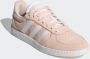 Adidas Breaknet suede dames sneakers roze wit 1 3 Echt leer Uitneembare zool - Thumbnail 3