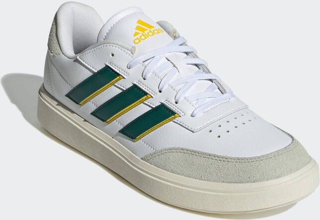 Adidas Courtblock heren sneakers wit groen 1 3 Uitneembare zool - Foto 3