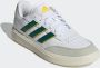 Adidas Courtblock heren sneakers wit groen 1 3 Uitneembare zool - Thumbnail 3