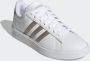 Adidas Originals Comfortabele korte dames sportschoenen Grand Court Cloudfoam Wit Dames - Thumbnail 3