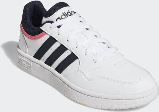 Adidas SPORTSWEAR Hoops 3.0 Sneakers Ftwr White Legend Ink Rose Tone - Foto 3