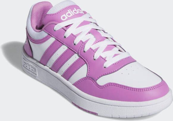 Adidas Sportswear Hoops 3.0 sneakers wit paars - Foto 2