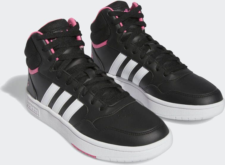 Adidas Sportswear Hoops 3.0 Mid Sneakers Zwart 1 3 Vrouw - Foto 4
