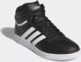 Adidas Sportswear Hoops 4.0 Mid Schoenen Unisex Zwart - Thumbnail 2
