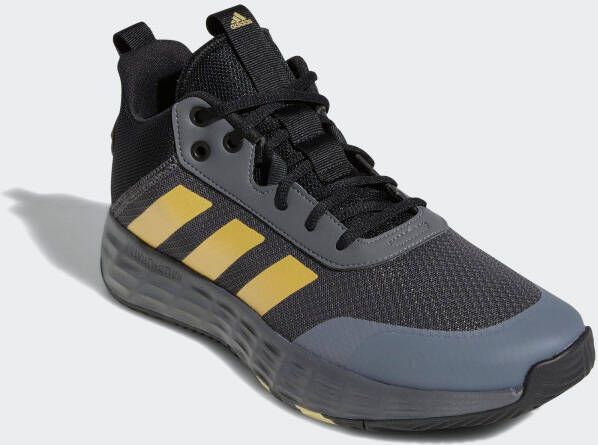 Adidas Own The Game 2.0 Basketbalschoenen Kid Grey Five Matte Gold Core Black Kinderen - Foto 3