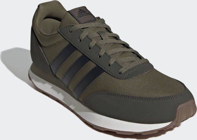 Adidas Sportswear Run 60s 2.0 sneakers olijfgroen zwart - Foto 4