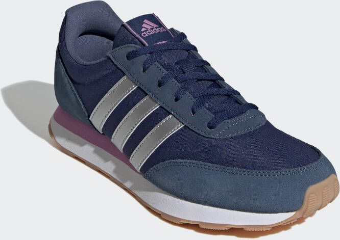 Adidas Sportswear Run 60's 3.0 sneakers grijsblauw zilver metallic lila - Foto 2