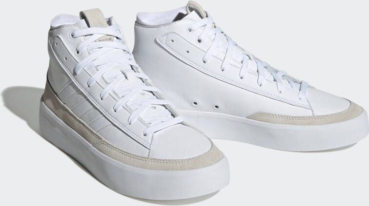 Adidas Sportswear Znsored Hi Prem Leather Sneakers Wit 1 3 - Foto 2