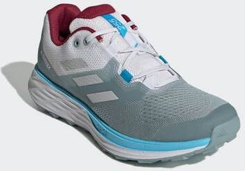 Adidas Terrex Two Flow Trail Running Unisex Schoenen Grey Mesh Synthetisch