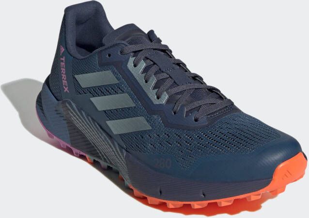 Adidas Terrex Women's Terrex Agravic Flow 2.0 Trailrunningschoenen blauw