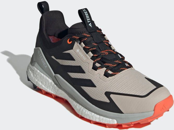 Adidas Terrex Free Hiker 2 Low GTX Wandelschoenen Heren Wonder Beige Core Black Semi Impact Orange - Foto 5