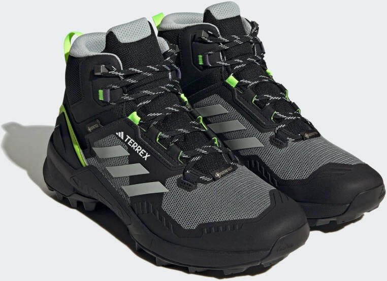 Adidas Terrex Swift R3 Mid Goretex Sneakers Zwart Grijs 2 3 Man - Foto 2