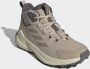 Adidas Terrex Trailmaker 2.0 Mid Leather Wandelschoenen Beige 1 3 Man - Thumbnail 2