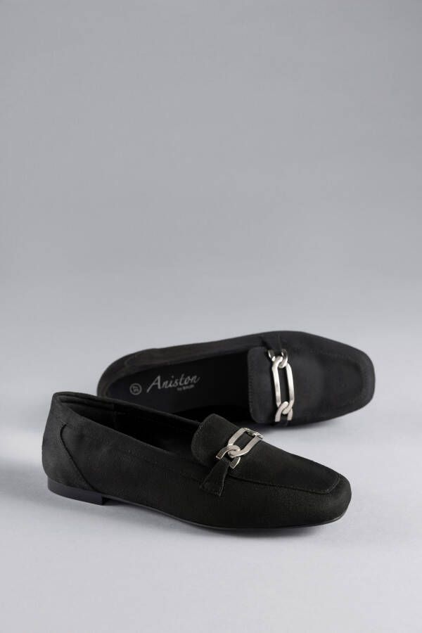 Aniston SHOES Loafers slippers instapschoen flats decoratieve gesp nieuwe collectie - Foto 3