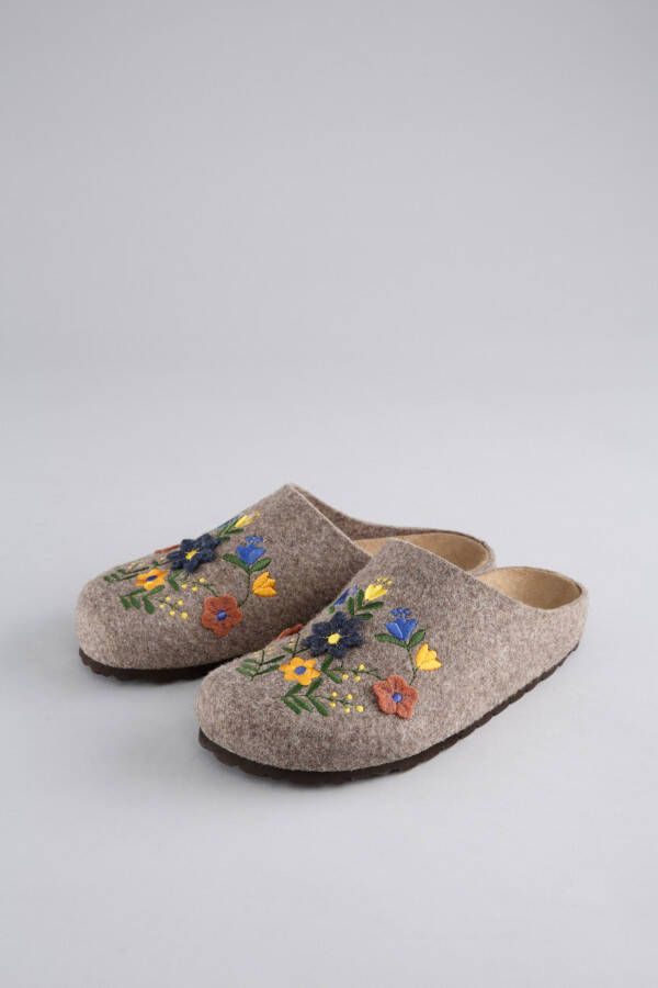 Aniston SHOES Clogs clog pantoffel home slipper nieuwe collectie in wijdte g (= wijd)