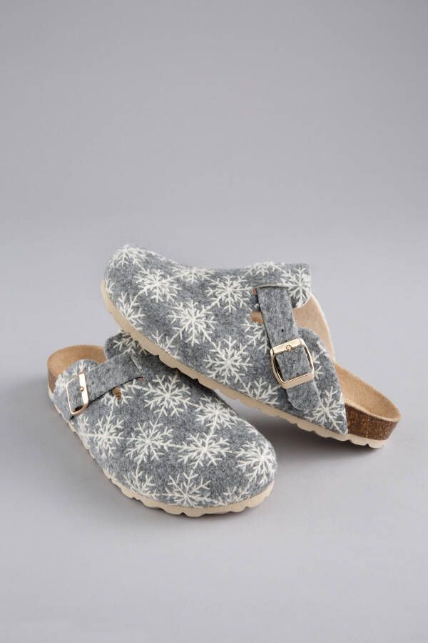 Aniston SHOES Clogs Klompen pantoffels huis-slippers verstelbare gesp NIEUWE COLLECTIE