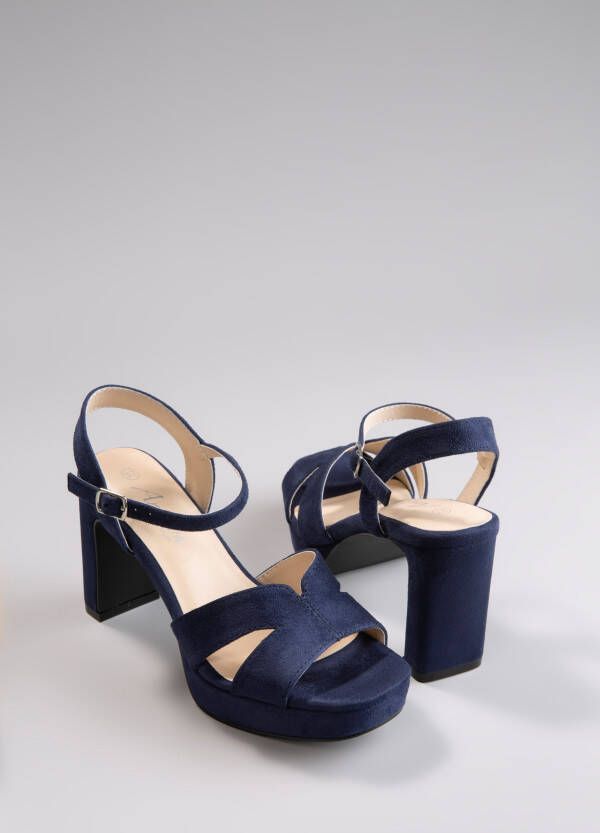 Aniston SHOES Highheel sandaaltjes zomerschoen avond sandaal sleehak nieuwe collectie
