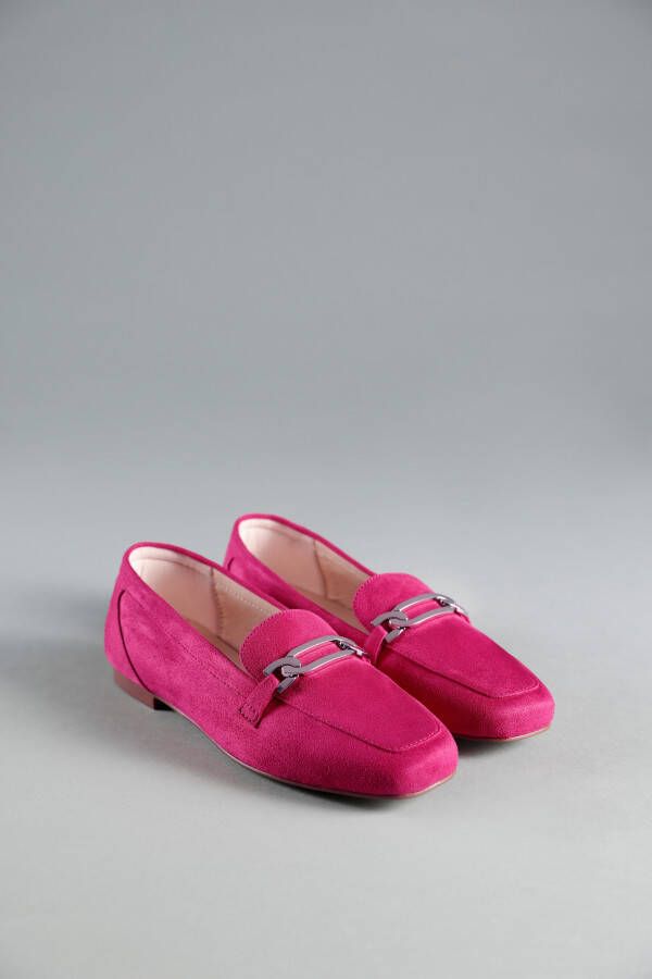 Aniston SHOES Loafers slippers instapschoen flats decoratieve gesp nieuwe collectie