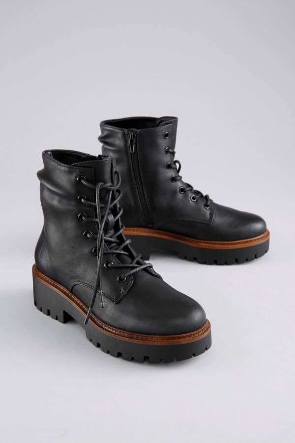 Aniston SHOES Veterschoenen enkellaarsjes veterschoenen blokhak nieuwe collectie